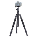 TRIOPO Oubao A-608S Adjustable Portable Aluminum Alloy Tripod with Ball Head for SLR Camera