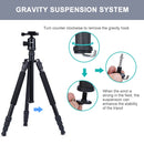 TRIOPO Oubao A-608S Adjustable Portable Aluminum Alloy Tripod with Ball Head for SLR Camera