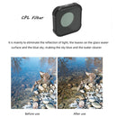 JSR KB Series MCUV+CPL+ND8+ND16+ND32 Lens Filter for GoPro HERO10 Black / HERO9 Black