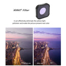 JSR KB Series STAR+CPL+NIGHT+ND8+ND16+ND32 Lens Filter for GoPro HERO10 Black / HERO9 Black