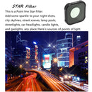 JSR KB Series STAR+MCUV+NIGHT+Diving Red+Diving Pink+ND8+ND16+ND32 Lens Filter for GoPro HERO10 Black / HERO9 Black