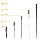BEXIN P285-A Portable Travel Outdoor DSLR Camera Aluminum Alloy Monopod Holder (Black)