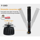 BEXIN P308D Portable Travel Outdoor DSLR Camera Aluminum Alloy Monopod Holder (Black)
