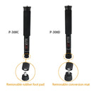 BEXIN P308D Portable Travel Outdoor DSLR Camera Aluminum Alloy Monopod Holder (Black)
