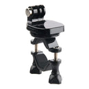 GP433 Bicycle Motorcycle Handlebar Mount for GoPro HERO10 Black / HERO9 Black / HERO8 Black /7 /6 /5 /5 Session /4 Session /4 /3+ /3 /2 /1 /Fusion, DJI Osmo Action, Xiaoyi and Other Action Cameras(Black)