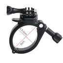 GP434 Large Size Bicycle Motorcycle Handlebar Fixing Mount for GoPro HERO10 Black / HERO9 Black / HERO8 Black /7 /6 /5 /5 Session /4 Session /4 /3+ /3 /2 /1, DJI Osmo Action, Xiaoyi and Other Action Cameras(Black)