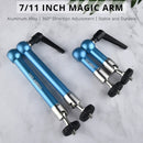 YELANGU A75 7 inch Adjustable Friction Articulating Magic Arm (Blue)
