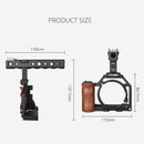 YELANGU C20-B Splittable Video Camera Cage Stabilizer with Handle for Sony ZV-1