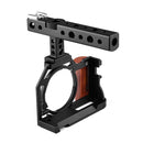 YELANGU C20-B Splittable Video Camera Cage Stabilizer with Handle for Sony ZV-1