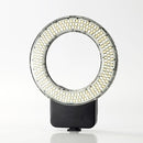 LUXCeO P01 3000K-6000K Ring Light On-camera Light Selfie Soft Light Video Photography Studio Light(Black)