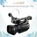 LUXCeO P01 3000K-6000K Ring Light On-camera Light Selfie Soft Light Video Photography Studio Light(Black)