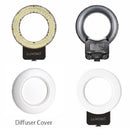 LUXCeO P01 3000K-6000K Ring Light On-camera Light Selfie Soft Light Video Photography Studio Light(Black)