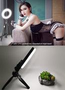 LUXCeO P01 3000K-6000K Ring Light On-camera Light Selfie Soft Light Video Photography Studio Light(Black)