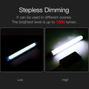 LUXCeO P7RGB Colorful Photo LED Stick Video Light APP Control Adjustable Color Temperature Waterproof Handheld LED Fill Light with Remote Control