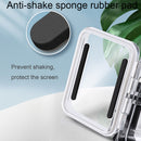 For GoPro HERO8 Black 45m Waterproof Housing Protective Case with Buckle Basic Mount & Screw & Floating Bobber Grip & Strap & Anti-Fog Inserts(Transparent)
