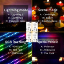 ADAI K10 RGB Full Color Dimmable 2500-8500K On-Camera LED Video Light Photography Fill Light(Black)