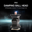 LUXCeO PA1 Camera Universal Hot Shoe Holder Damping Ball-Head Bracket (Black)