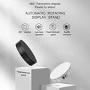 22cm Electric Rotating Display Stand Video Shooting Props Turntable, Load: 50kg, US Plug(Black)