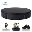 22cm Electric Rotating Display Stand Video Shooting Props Turntable, Load: 50kg, US Plug(Black)