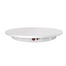60cm Electric Rotating Display Stand Props Turntable, Load: 100kg, Plug-in Power, US Plug(White)