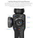 Zhiyun Smooth 4 3-Axis Handheld Gimbal Stabilizer for iPhone XR, X / XS, 8 Plus & 7 Plus, 8 & 7, Galaxy S9 / S8 / S7, and Other Smartphones(Black)