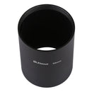 FITTEST 55mm Thread Type Straight Tube Full Metal Lens Hood Shade for Medium Telephoto Lens