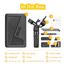 ZHIYUN YSZY010 CRANE M2 3-Axis Handheld Gimbal Wireless Camera Stabilizer with Tripod + Quick Release Plate + Storage Case for DSLR Camera and Smart Phone, Load: 720g(Black)
