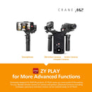 ZHIYUN YSZY010 CRANE M2 3-Axis Handheld Gimbal Wireless Camera Stabilizer with Tripod + Quick Release Plate + Storage Case for DSLR Camera and Smart Phone, Load: 720g(Black)