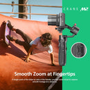 ZHIYUN YSZY010 CRANE M2 3-Axis Handheld Gimbal Wireless Camera Stabilizer with Tripod + Quick Release Plate + Storage Case for DSLR Camera and Smart Phone, Load: 720g(Black)