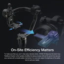 ZHIYUN YSZY017 CRANE 2S 3-Axis Handheld Gimbal Bluetooth Camera Stabilizer with Tripod + Quick Release Plate for DSLR Camera, Load: 500g (Black)
