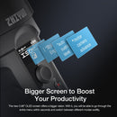 ZHIYUN YSZY017 CRANE 2S 3-Axis Handheld Gimbal Bluetooth Camera Stabilizer with Tripod + Quick Release Plate + Handle for DSLR Camera, Load: 500g (Black)