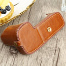 1/4 inch Thread PU Leather Camera Half Case Base for Canon EOS 90D (Brown)