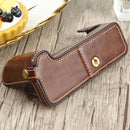 1/4 inch Thread PU Leather Camera Half Case Base for FUJIFILM X-T4 (Coffee)