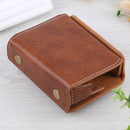 Full Body Camera Litchi Texture PU Leather Case Bag with Strap for Sony DSC-RX100M7 / RX100M6 / RX100M5 / RX100M2 (Brown)