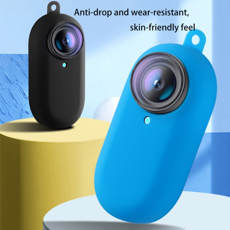 Silicone Protective Case for Insta360 GO 2 Body (Black)