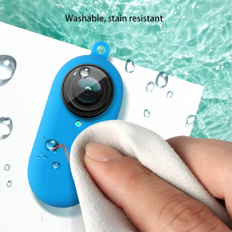 Silicone Protective Case for Insta360 GO 2 Body (Black)