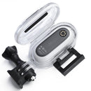 30m Underwater Waterproof Housing Protective Case for Insta360 GO 2, with Base Adapter & Screw