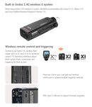 Godox AD200 Pro Pocket Flash Light TTL HSS 2.4G Wireless X System Outdoor Flash Speedlight(AU Plug)