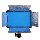 Godox LEC308C II 308LEDs Dimmable Photography Light 860LUX Professional Vlogging Video & Photo Studio Light for Canon / Nikon DSLR Cameras (Black)