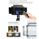 Godox LEC308C II 308LEDs Dimmable Photography Light 860LUX Professional Vlogging Video & Photo Studio Light for Canon / Nikon DSLR Cameras (Black)