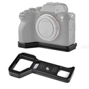 YELANGU CL8 Camera Expansion Board Base L Plate for Sony ILCE-9M2 / A9 II / ILCE-7RM4 / A7R IV(Black)