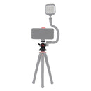Fotopro KII K2 Ball Head Tripod Mount with 1/4 Expansion Hole (Black)