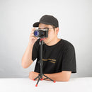 Fotopro SY-610 Desktop Tripod Mount with Ball Head & Phone Clamp for DSLR & Digital Cameras & Smartphones