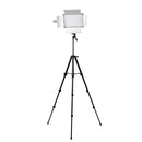 Fotopro X1 4-Section Folding Legs Tripod Mount with U-Shape Three-Dimensional Tripod Head & Phone Clamp for DSLR & Digital Camera, Adjustable Height: 39-122.5cm (Black)