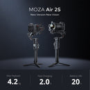 MOZA Air 2S Professional Kit + iFocus M 3 Axis Handheld Gimbal Stabilizer for DSLR Camera, Load: 0.5~4.2kg(Black)