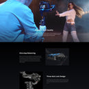 MOZA Air 2S Professional Kit + iFocus M 3 Axis Handheld Gimbal Stabilizer for DSLR Camera, Load: 0.5~4.2kg(Black)