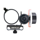 YELANGU F0 Camera Follow Focus with Gear Ring Belt for Canon / Nikon / Video Cameras / DSLR Cameras (Orange)