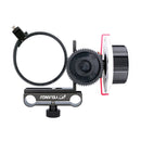 YELANGU F0 Camera Follow Focus with Gear Ring Belt for Canon / Nikon / Video Cameras / DSLR Cameras (Red)