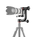 YELANGU A201 360 Degree Horizontal Gimbal Tripod Head for DV and SLR Cameras (Black)
