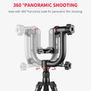 YELANGU A201 360 Degree Horizontal Gimbal Tripod Head for DV and SLR Cameras (Black)